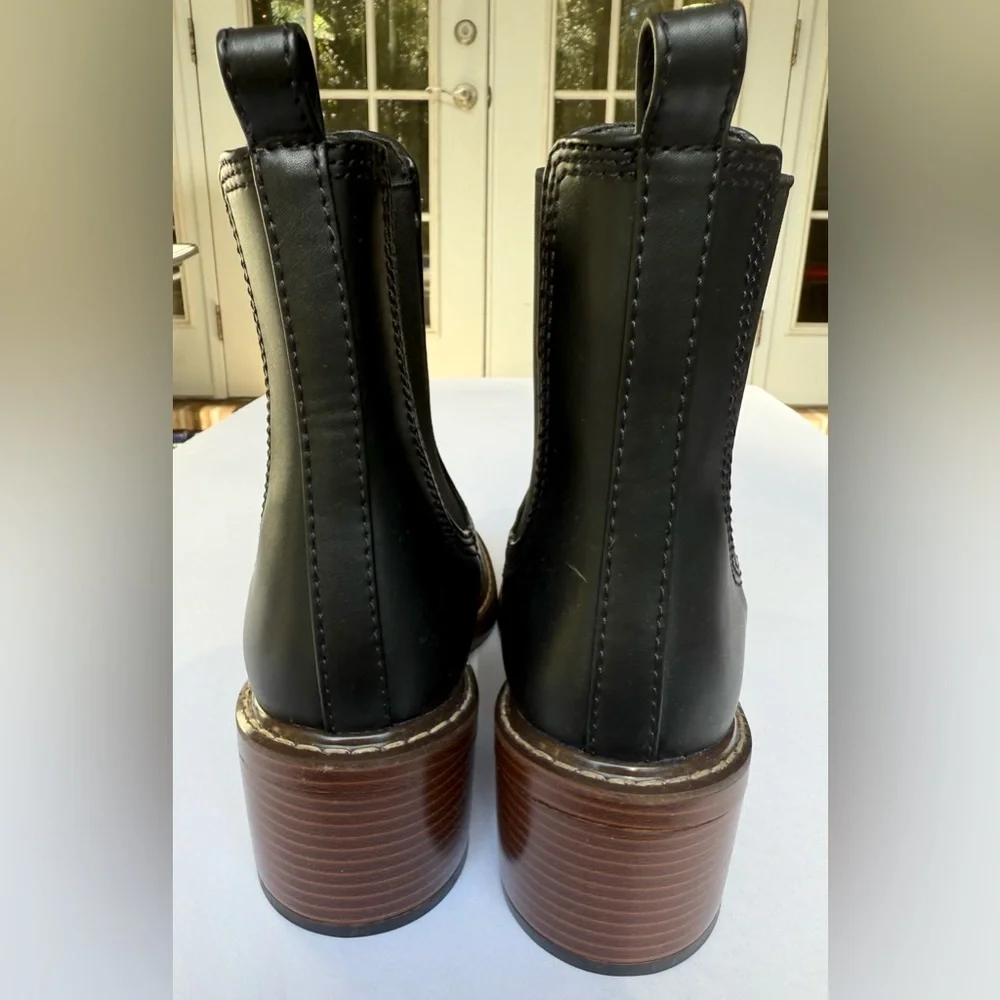 đź–¤Steve Madden Black Laurely Ankle Booties Size 8.5 - NWOT - Picture 3 of 8